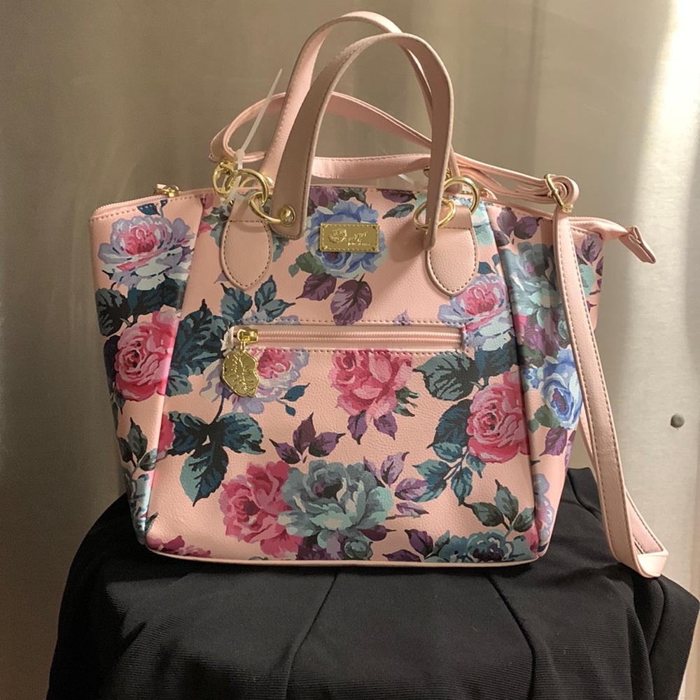 Luv Betsy Pink Floral Purse